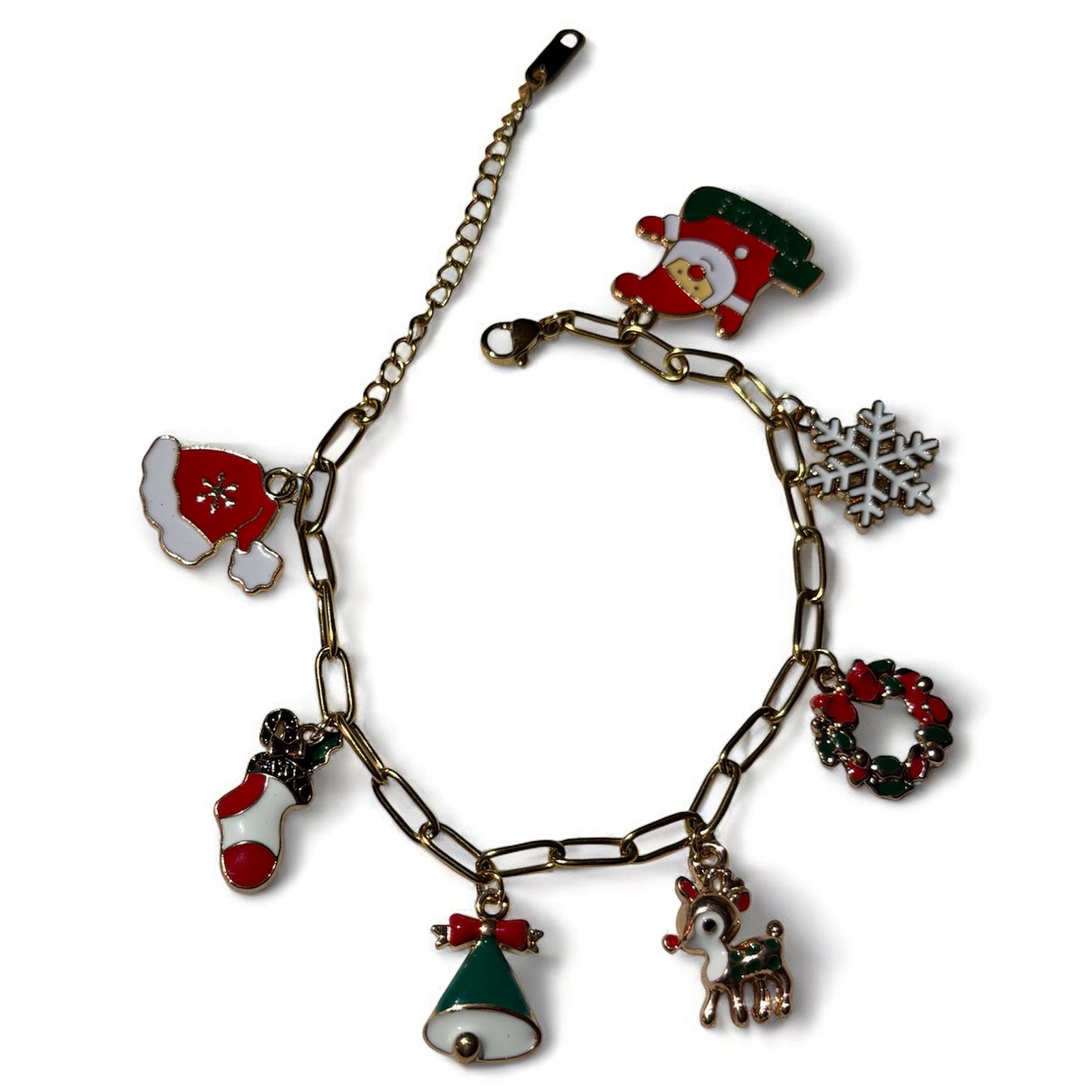 Christmas Charm Bracelet – Festive Edition 🎄